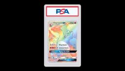 Charizard GX 2017 TCG - PSA10