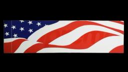 9/11 American Flag Box Logo Sticker
