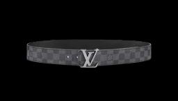Silver Buckle Reversible Belt