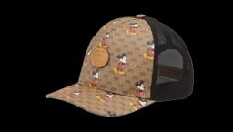 Mickey Mouse Print Trucker Hat