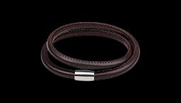 Brown Leather Rope Bracelet