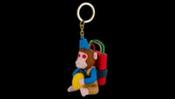 Monkey Bomb Keychain