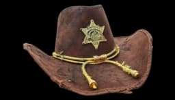 The Walking Dead Sheriff Hat Replica Prop