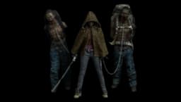 Michonne with Michonne’s pets walker Twin Pack