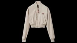 Panama Cropped Bomber Jacket