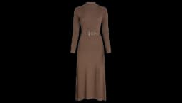 Belted Knitted Dress