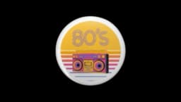 80's Vibes Pin