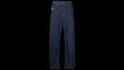 Straight Leg Denim Jeans