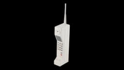 Brick Cell Phone Decor