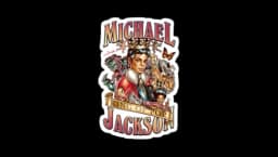 King Of Pop Sticker