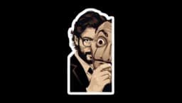 Money Heist Sticker