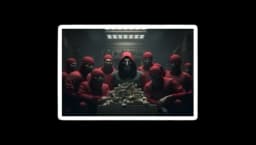 Money Heist Thumbnail Sticker