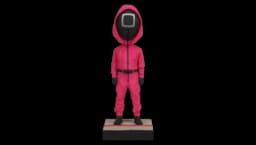 Masked Guard Collectible Bobblehead Statue