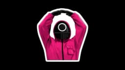 Squid Game Guard Pass Sticker