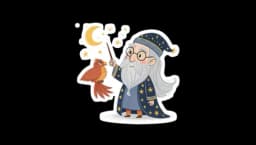 Dumbledore Sticker