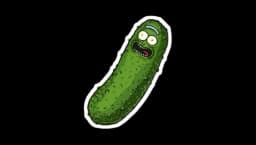 Pickle Rick Sticker