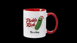 Christmas Pickle Two-Tone Mug
