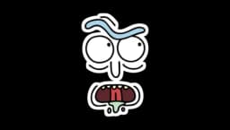 Rick Face Sticker