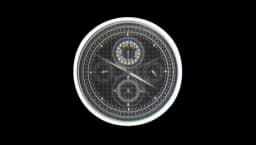 AP Watch Dial Clock Time Sticker