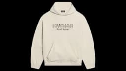 Retail Therapy Wide Fit Hoodie White