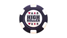 High Roller Casino Shirt Sticker