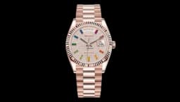 Day-Date Rainbow Diamond Dial - 128235