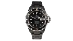 Submariner Date Steel Black Iced out