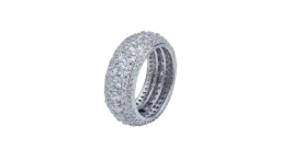 Diamond Ring 14K 5A+ Cubic Zirconia