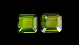Natural Green Unheated Tourmaline Pair 1.44 CTS