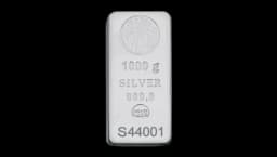 1kg Silver Bar - Nadir