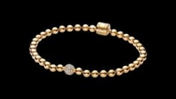 Beads & Pavé Bracelet - 14k Gold