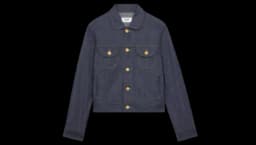 Trucker Jacket In Raw Wash Denim - Raw Wash