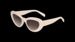 Butterfly S320 Sunglasses In Acetate - Ivory