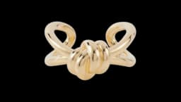Knot Gold-Plated Sterling Silver Ring