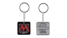 Logo Keyring - Black/Red