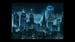 Batman - Gotham City Skyline Poster