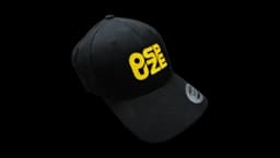 Ospuze Curved Classic Snapback Hat - Black