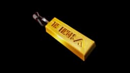 Charm Golden Opportunity Keychain