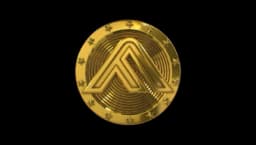 Gold Coin With Logo Replica