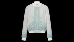 Sequined Bomber - Blue Haze
