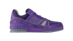 LV Trainer Swarovksi Crystals - Purple