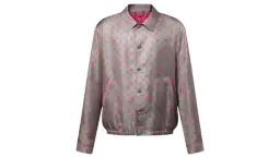 Monogram Silk Blouson - Fuschia