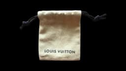 Small Jewelry Dust Bag - White