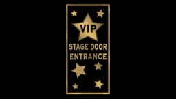VIP Backstage Entrance Door Decoration