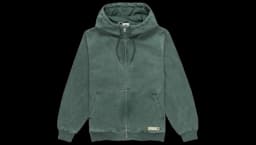 Dulcey Hooded Canvas Jacket - Jungle Green
