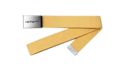 Clip Belt Chrome - Air Yellow