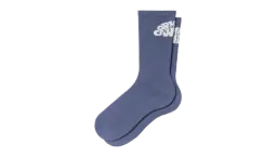 W' Jazzy Socks - Blue Iris/White