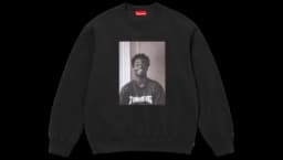 Crew-Neck Sweatshirt - Black