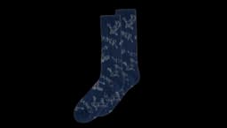 Gonz Socks - Navy / Grey