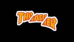 Thrasher Separated Logo Sticker